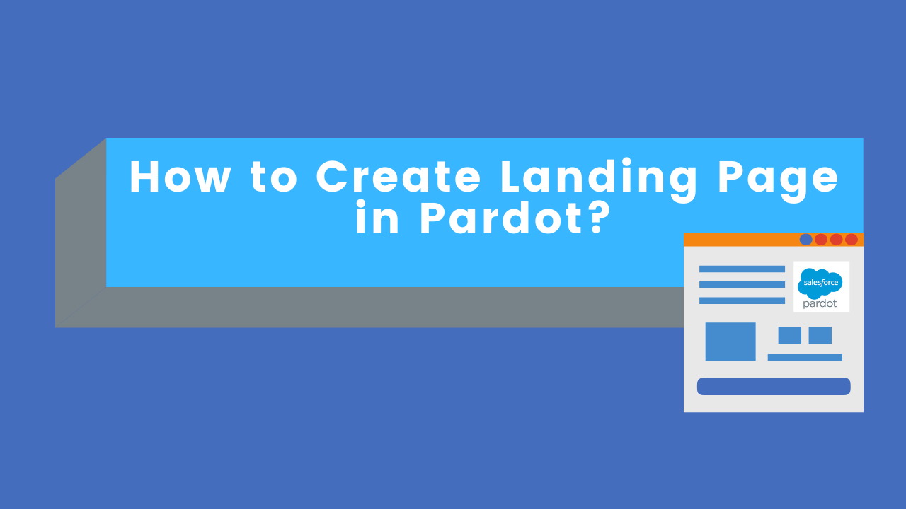 Pardot landing page