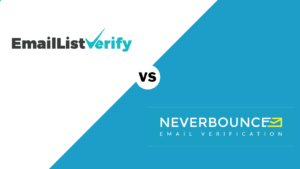 Read more about the article EmailListVerify VS NeverBounce Comparison 2023