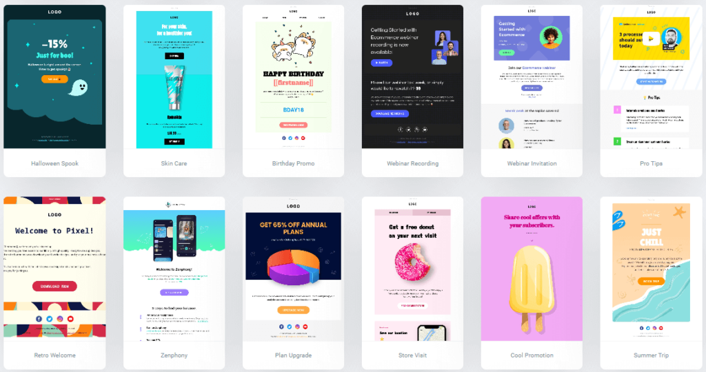 GetResponse Email Templates