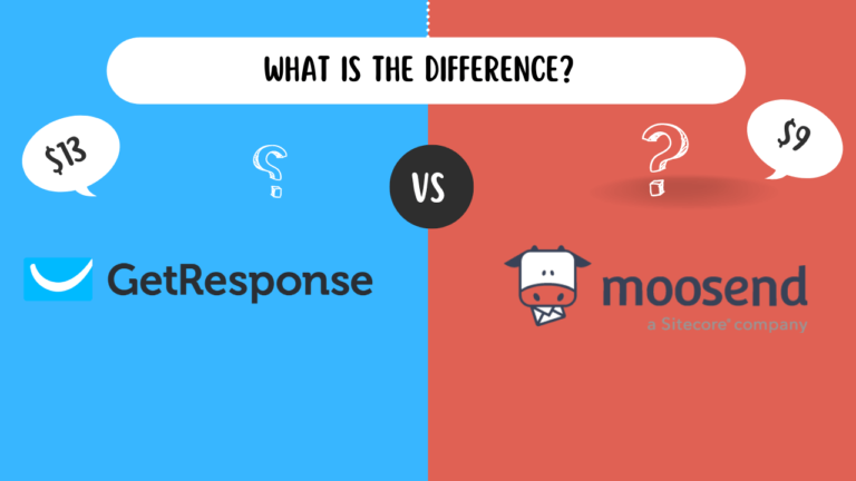 GetResponse vs Moosend: Which Is Better in 2025?