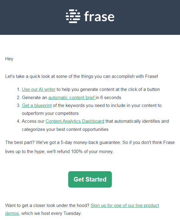 Promotional Email