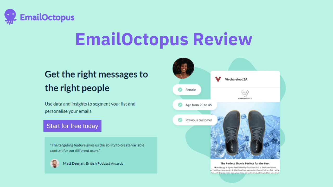 You are currently viewing EmailOctopus Review 2023: Features, Pros and Cons, Pricing