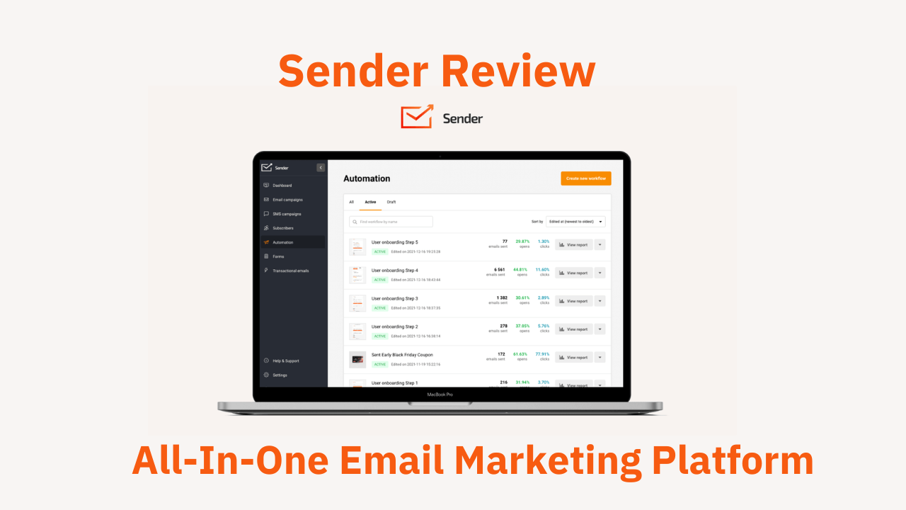 You are currently viewing Sender Review 2023: Features, Pros and Cons, Pricing