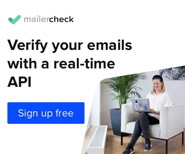 MailerCheck api verification
