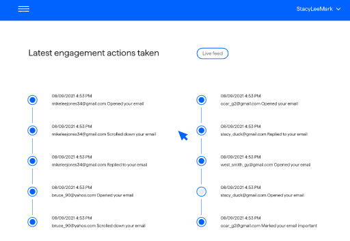 Real-Time Email Engagement