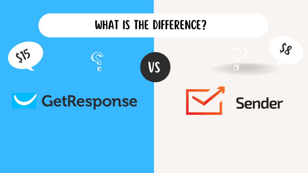 You are currently viewing GetResponse vs Sender: Which is Right for You?