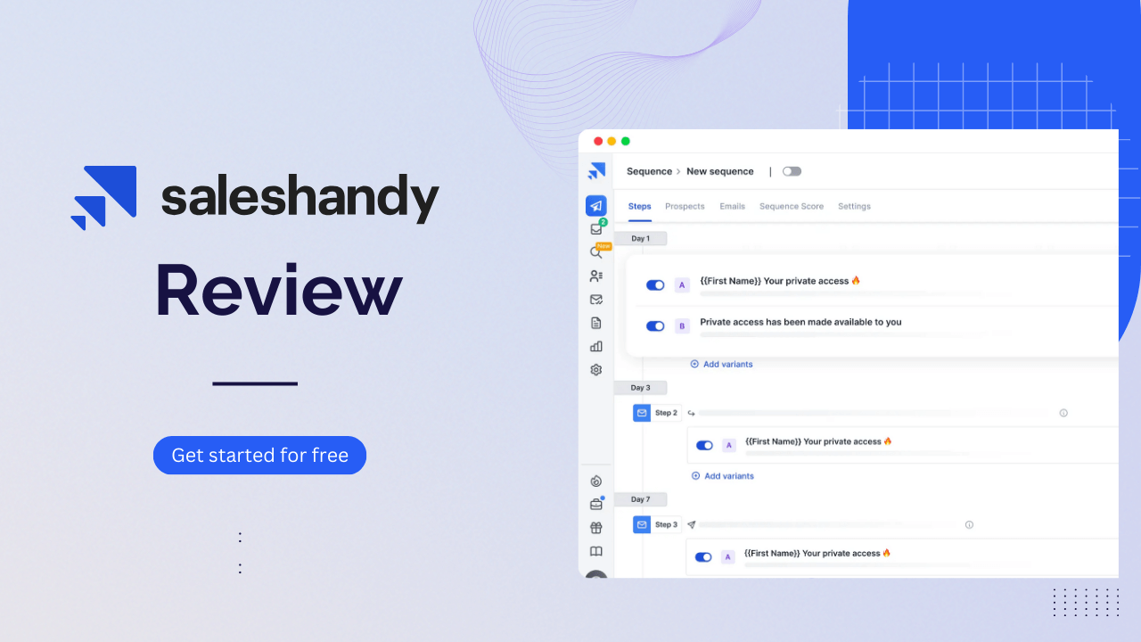 Saleshandy Review